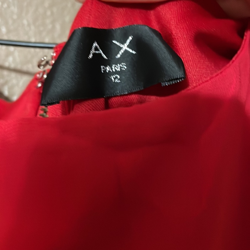 Red AX dress - Picture 2 of 3